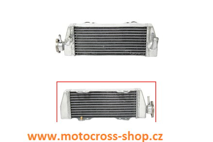 Chladič KTM SX,EXC 125 /98-06/,SX150,SX250, standart.